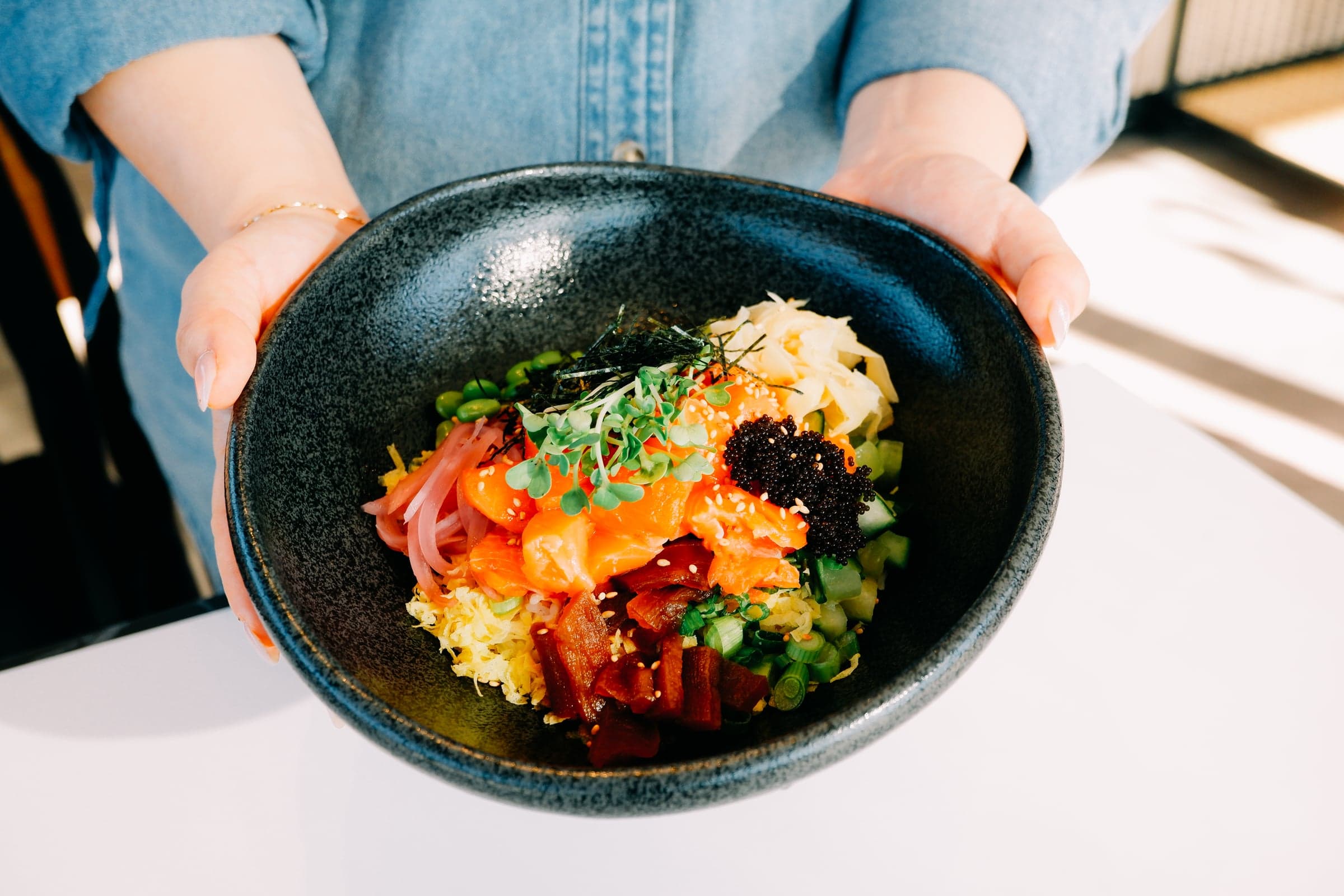 Poke Toki Downtown GR poke bowls in Grand Rapids