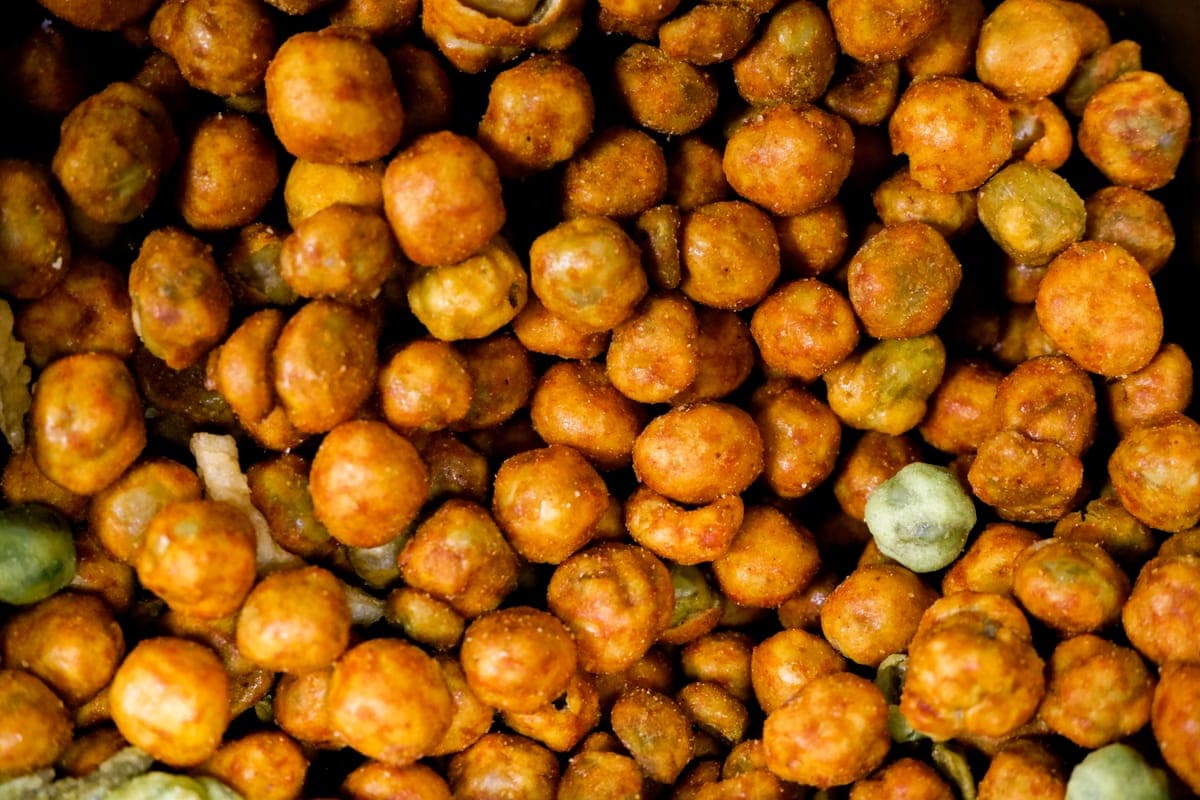 Sriracha Peas
